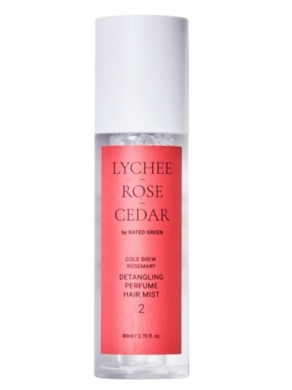 🔥NEW NIB Korean Rated Green Lychee Rose Cedar Detangling Hair Mist 2.7 fl oz